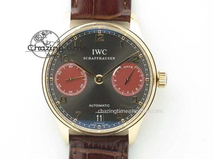 MIROTIME 0428 Portuguese Tourbillon Power Reserve Moonphase SS Black Dial Gold Numbers On Black Leather Strap RelaxedFit 7320